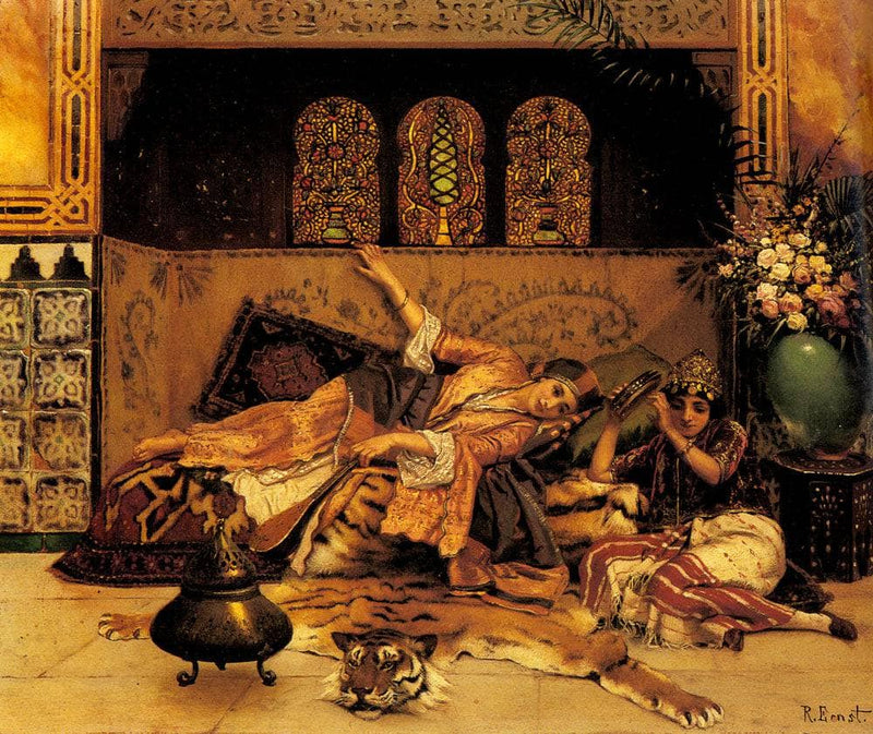 Les Captives by Rudolf Ernst — Oil Painting Reproduction
