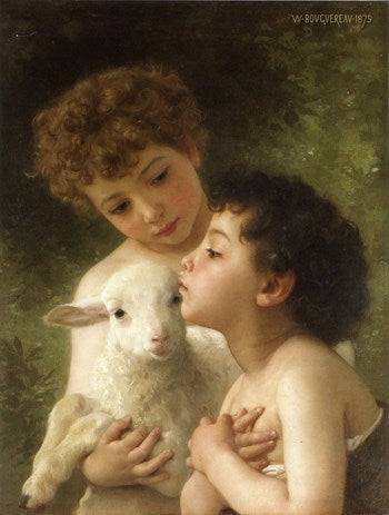 Les Enfants a L'Agneau in bedroom