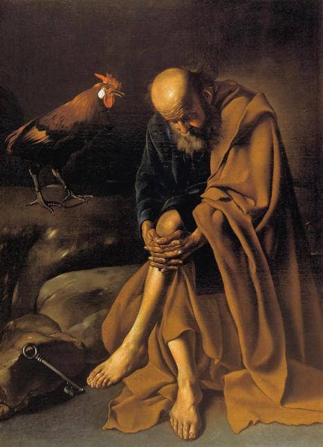 Les Larmes De Saint Pierre by Juan Bautista Maíno — Oil Painting Reproduction