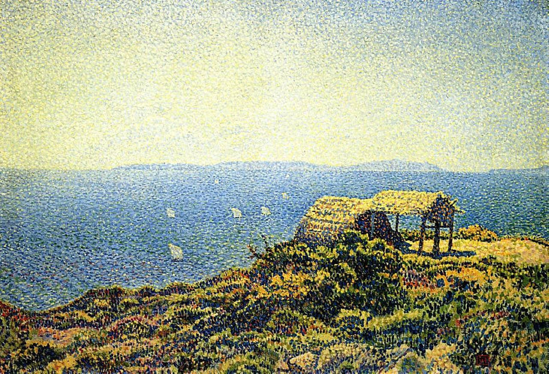 Levant isle by Theo van Rysselberghe — Oil Painting Reproduction