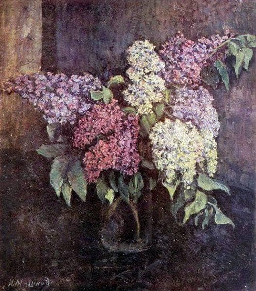 Lilac by Ilya Mashkov — Oil Painting Reproduction
