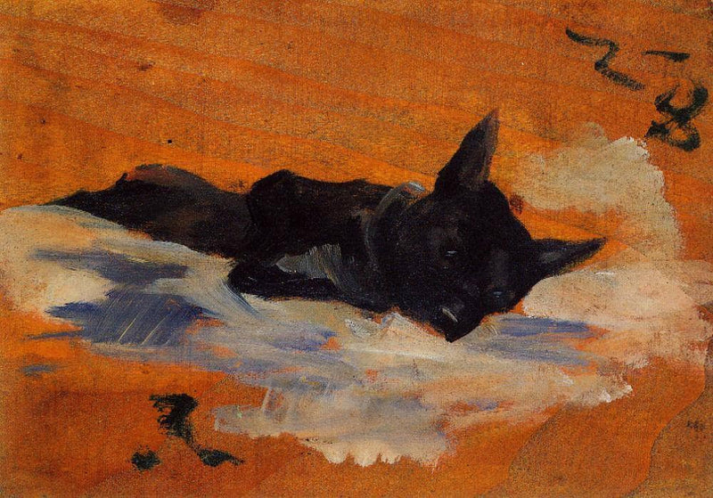 LIttle Dog by Henri de Toulouse-Lautrec — Oil Painting Reproduction