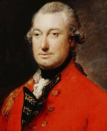 Lord Cornwallis in living room