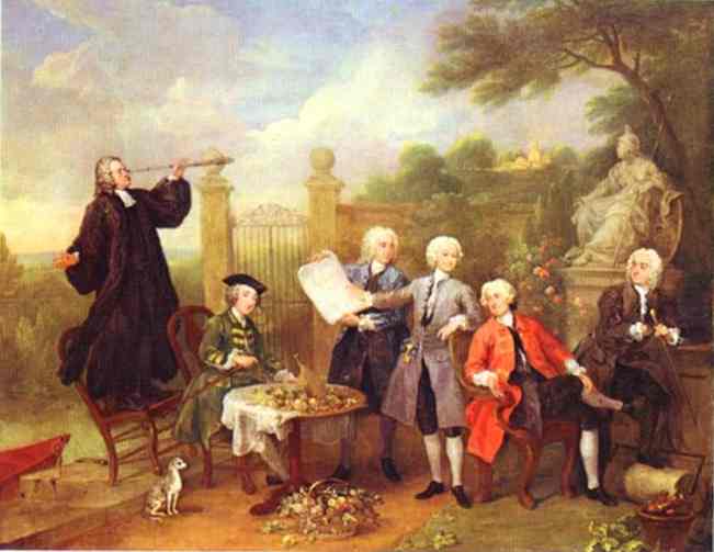 Lord Hervey and His Friends by William Hogarth — Oil Painting Reproduction