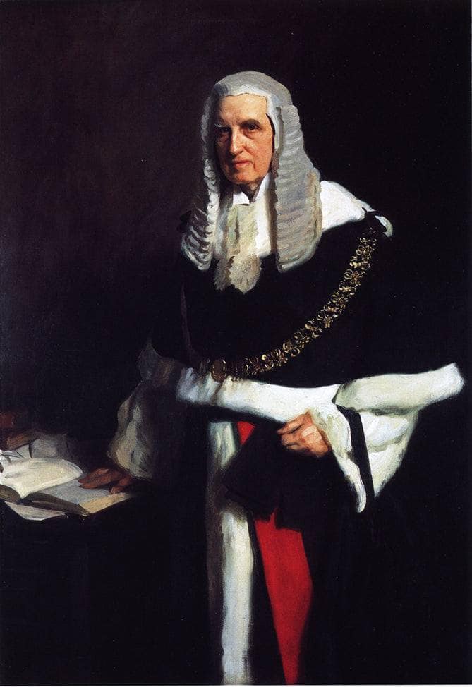 Lord Russell of Killowen by John Singer Sargent — Oil Painting Reproduction