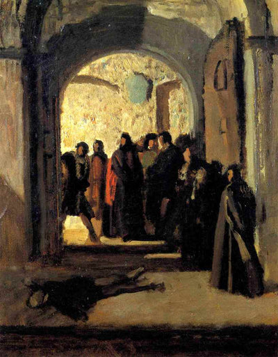 Lorenzino de' Medici in hallway