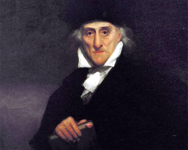 Lorenzo Da Ponte. Detail by Samuel Morse — Oil Painting Reproduction
