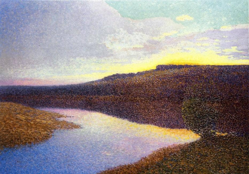 Lot Landscape by Henri Martin — Oil Painting Reproduction