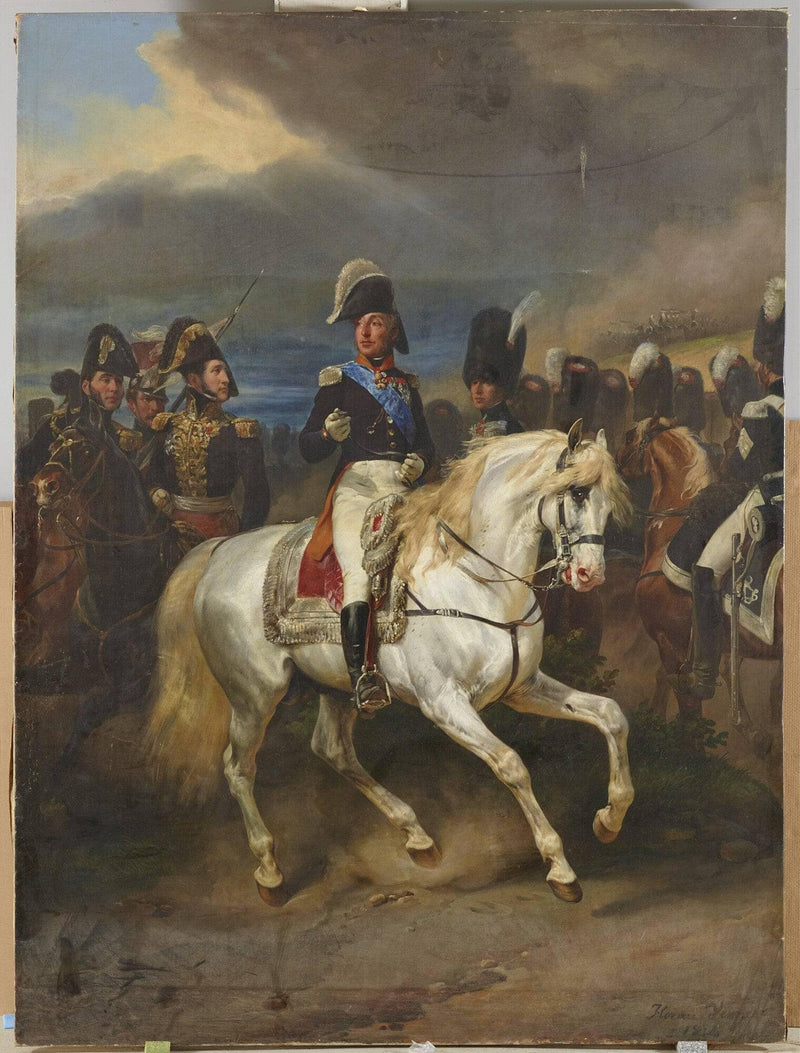 Louis-Antoine d'Artois, Duke of Angoulême (1775-1844) by Horace Vernet — Oil Painting Reproduction