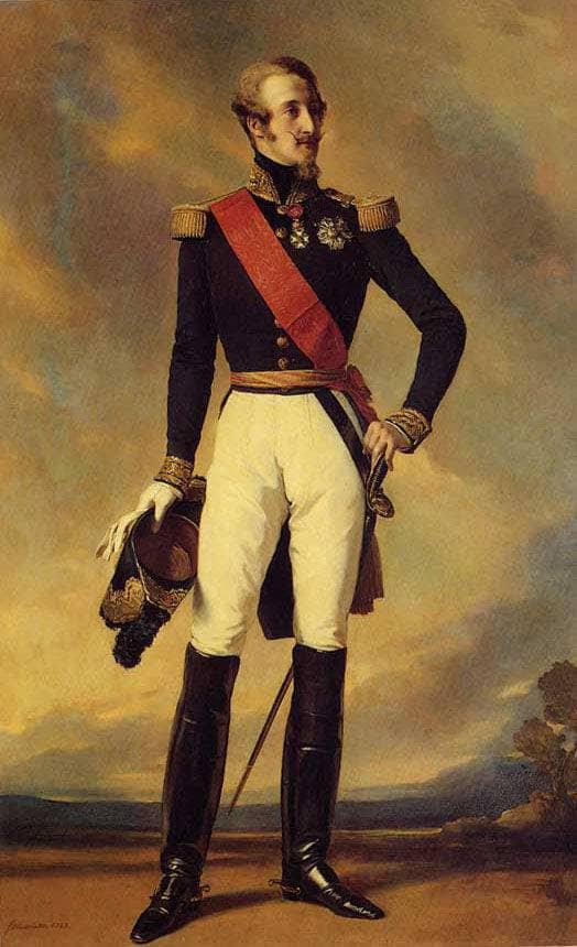 Louis-Charles-Philippe of Orleans Duke of Nemours by Franz Xaver Winterhalter — Oil Painting Reproduction