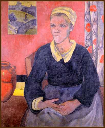 Louise (The Breton servant) by Paul Serusier — Oil Painting Reproduction