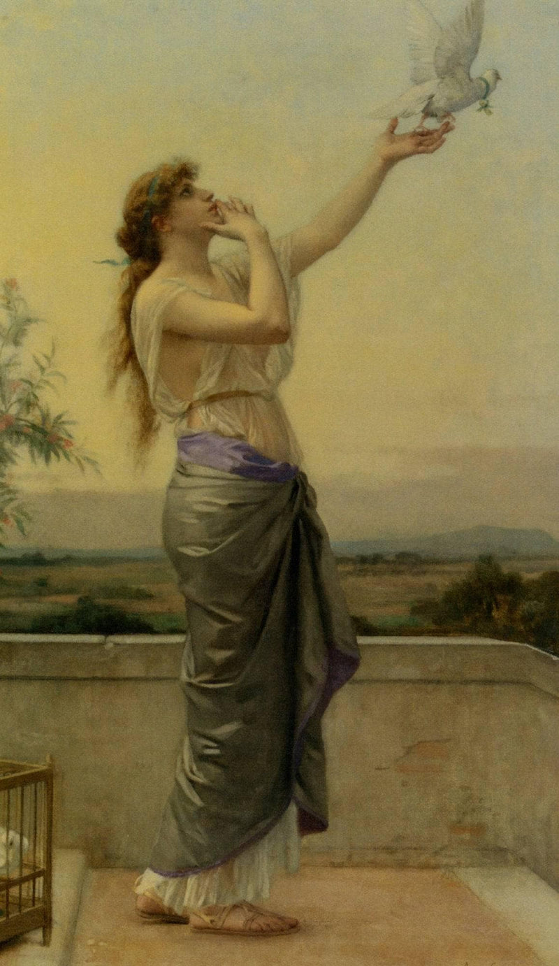 Love Messenger by Alexandre Cabanel — Oil Painting Reproduction