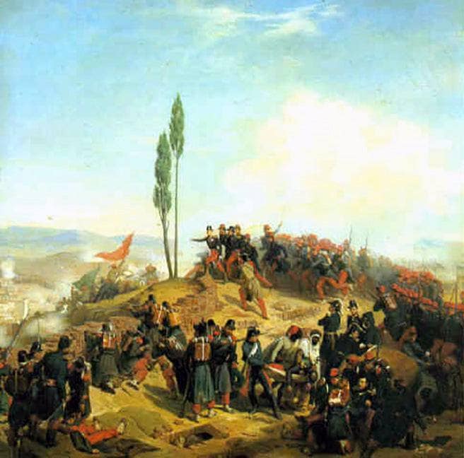 Siege of constantine by Léon Bazile Perrault — Oil Painting Reproduction