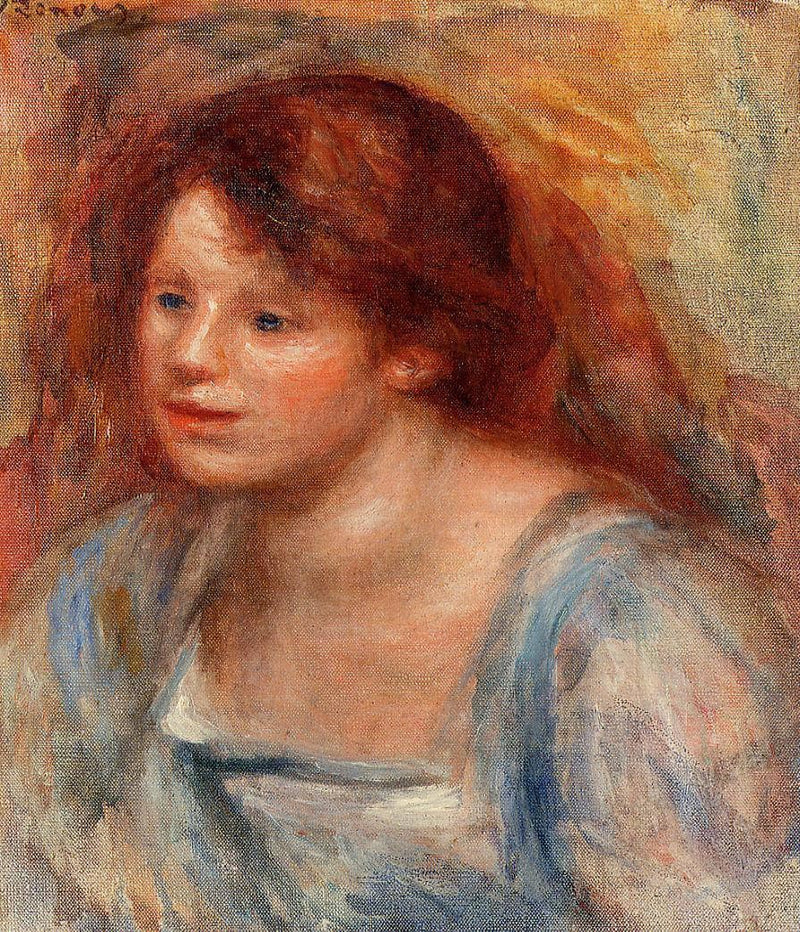 Lucienne by Pierre-Auguste Renoir — Oil Painting Reproduction
