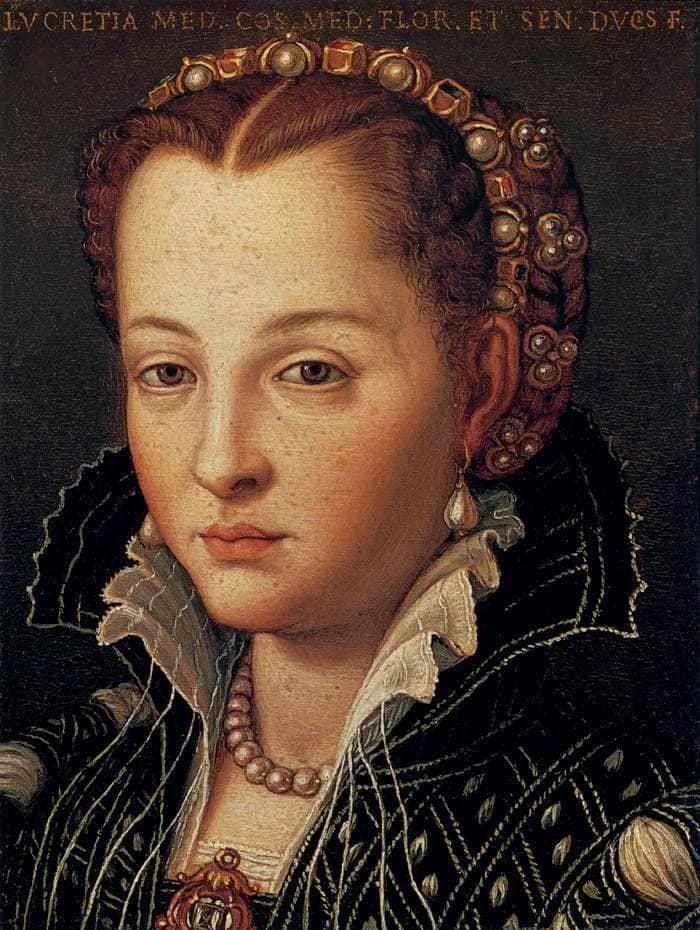 Lucrezia di Cosimo by Agnolo Bronzino — Oil Painting Reproduction