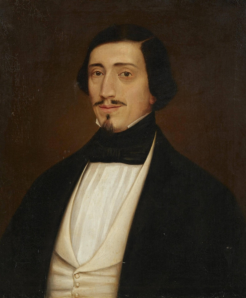 Self-portrait by Ludwig Knaus — Oil Painting Reproduction