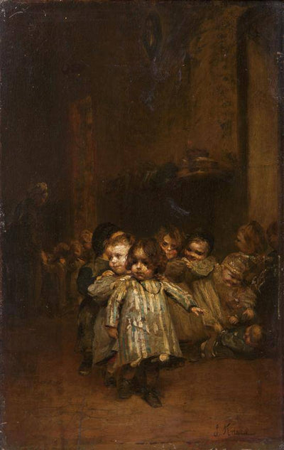 Orphans in entryway
