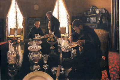 Luncheon in living room