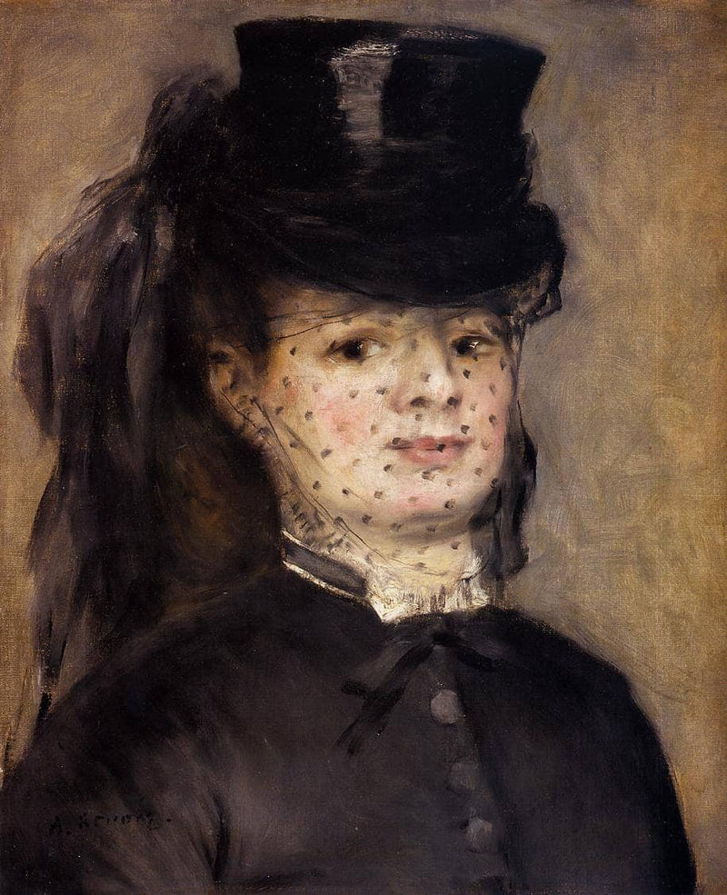 Madame Darras as an Horsewoman by Pierre-Auguste Renoir — Oil Painting Reproduction