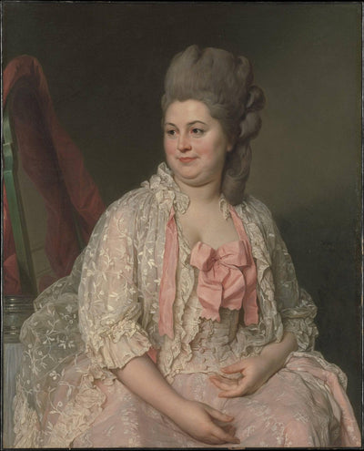 Madame De Saint-Maurice in study