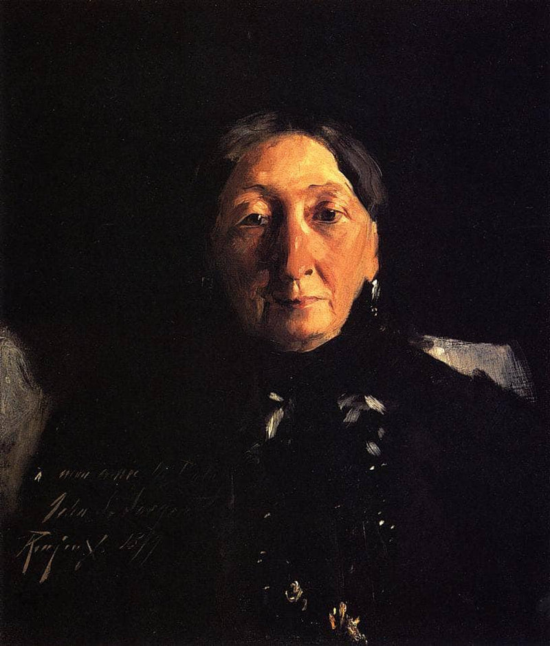 Madame Francois Buloz by John Singer Sargent — Oil Painting Reproduction