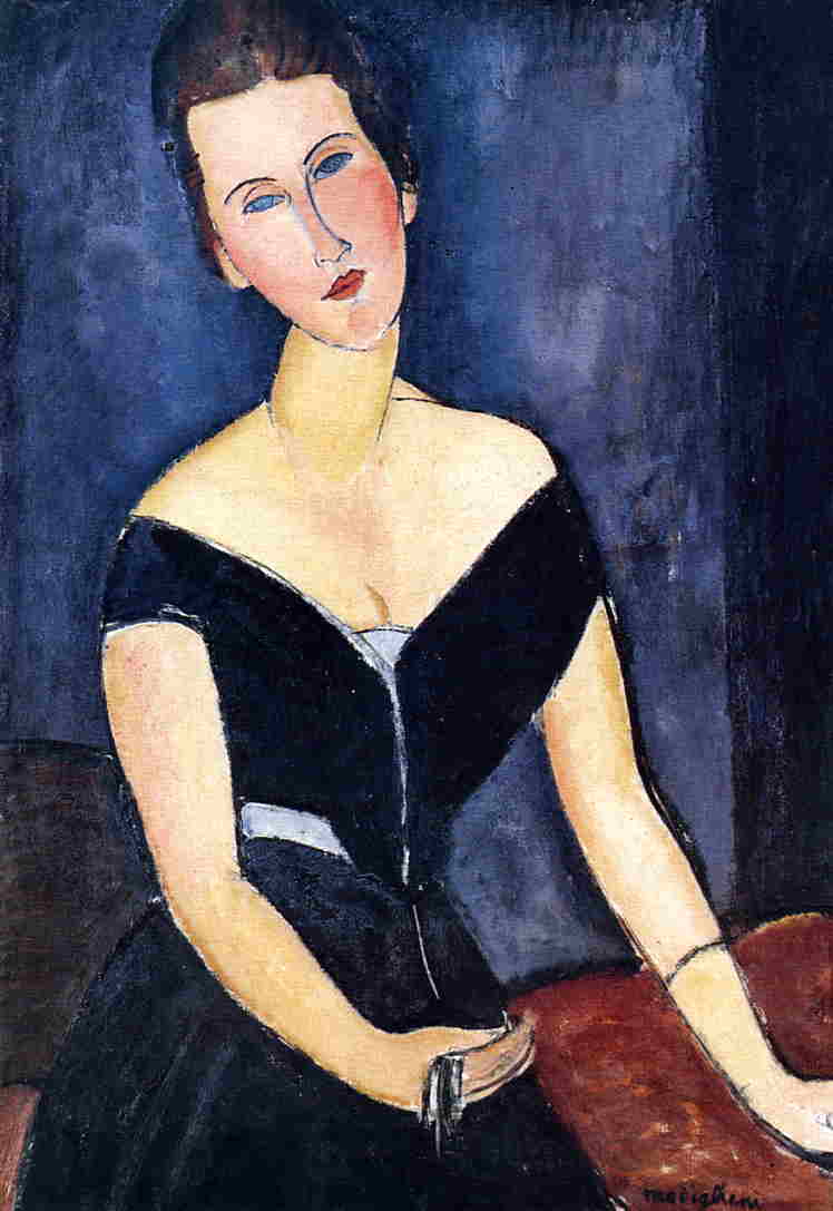 Madame Georges van Muyden by Amedeo Modigliani — Oil Painting Reproduction