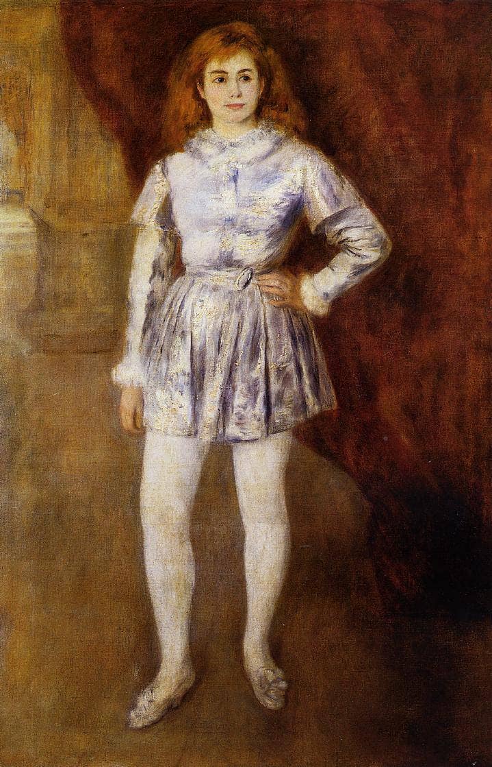 Madame Heriot en travesti by Pierre-Auguste Renoir — Oil Painting Reproduction