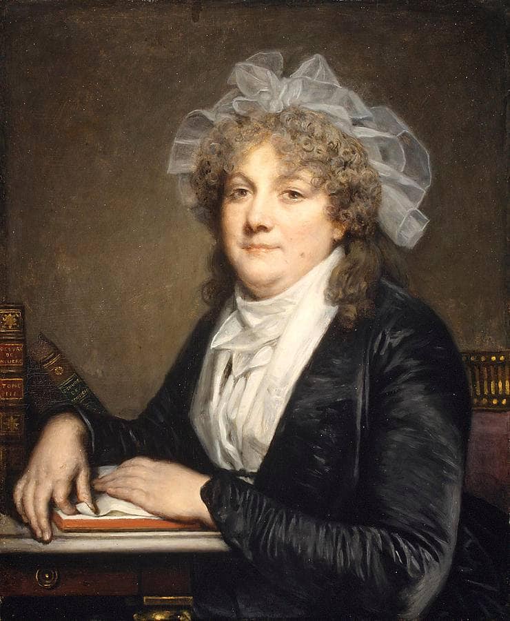 Madame Jean-Baptiste Nicolet by Jean-Baptiste Greuze — Oil Painting Reproduction