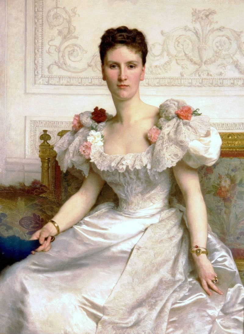 Madame la Comtesse de Cambaceres by William-Adolphe Bouguereau — Oil Painting Reproduction
