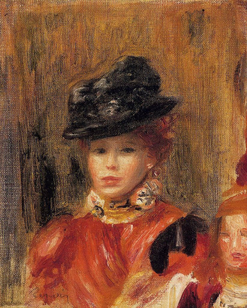 Madame Le Brun and Her Daughter by Pierre-Auguste Renoir — Oil Painting Reproduction