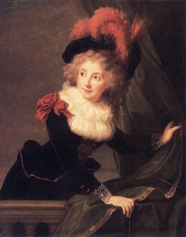 Madame Perregaux by Louise Elisabeth Vigee Le Brun — Oil Painting Reproduction