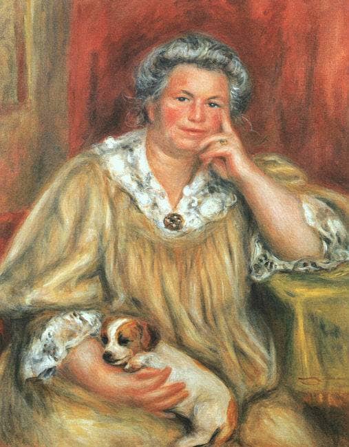 Madame Renoir and Bob by Pierre-Auguste Renoir — Oil Painting Reproduction