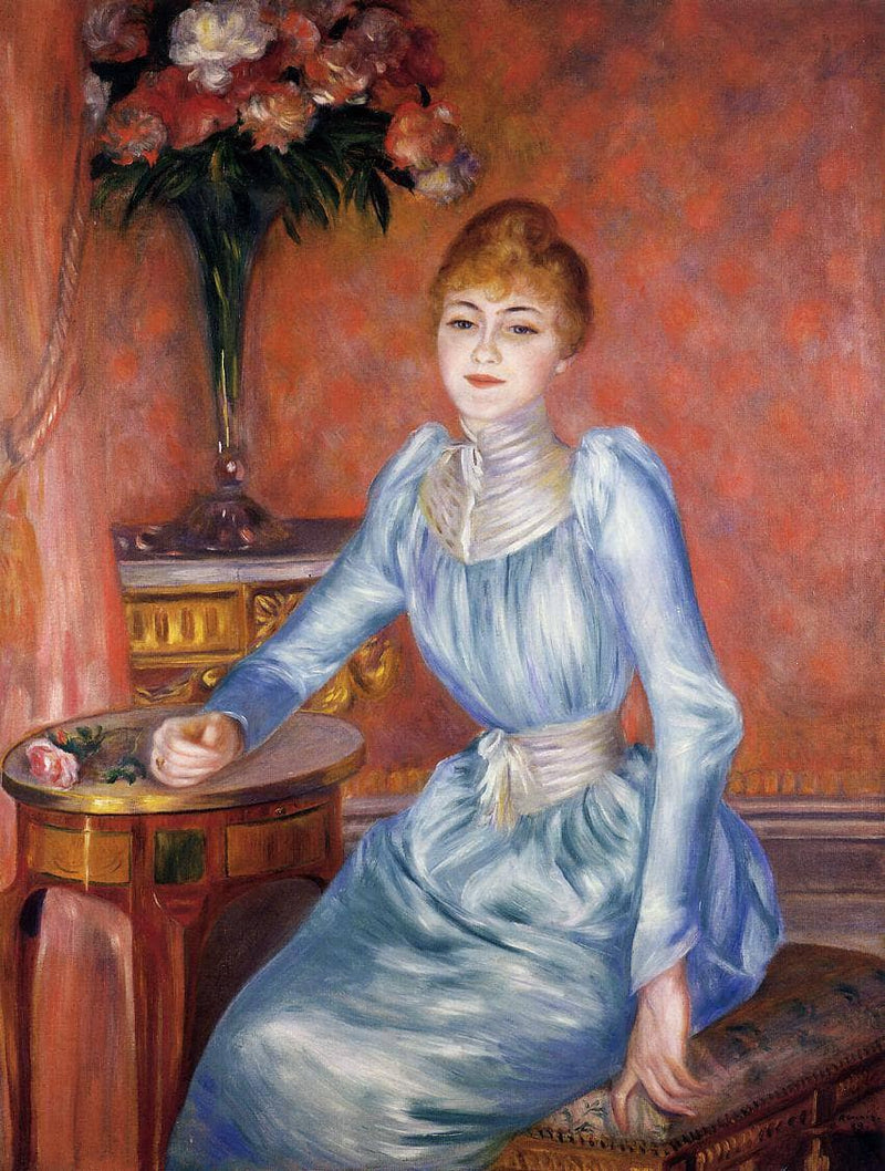 Madame Robert de Bonnieres by Pierre-Auguste Renoir — Oil Painting Reproduction