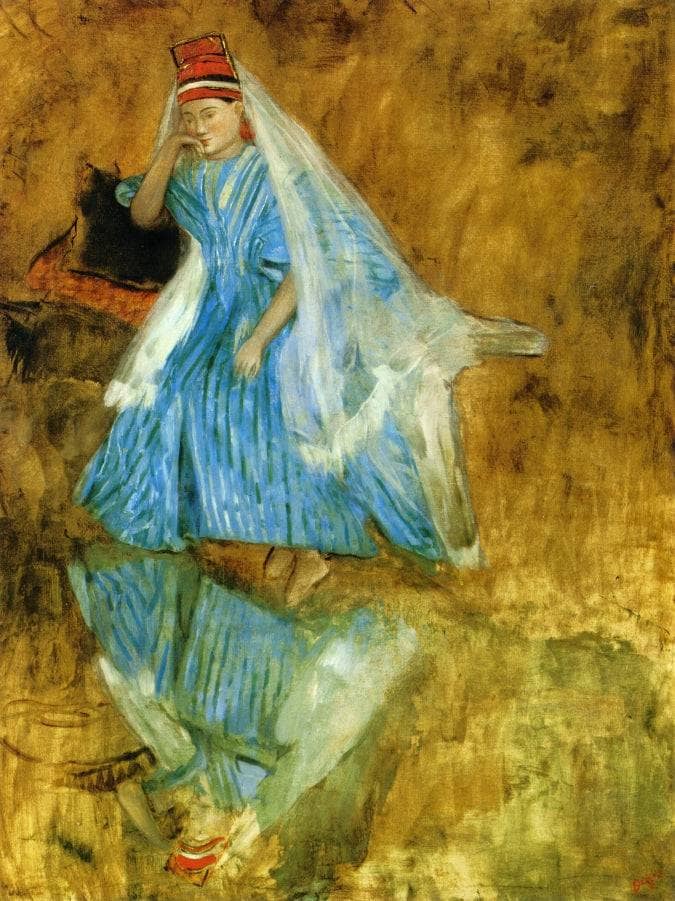 Mademoiselle Fiocre in the Ballet by Edgar Degas — Oil Painting Reproduction