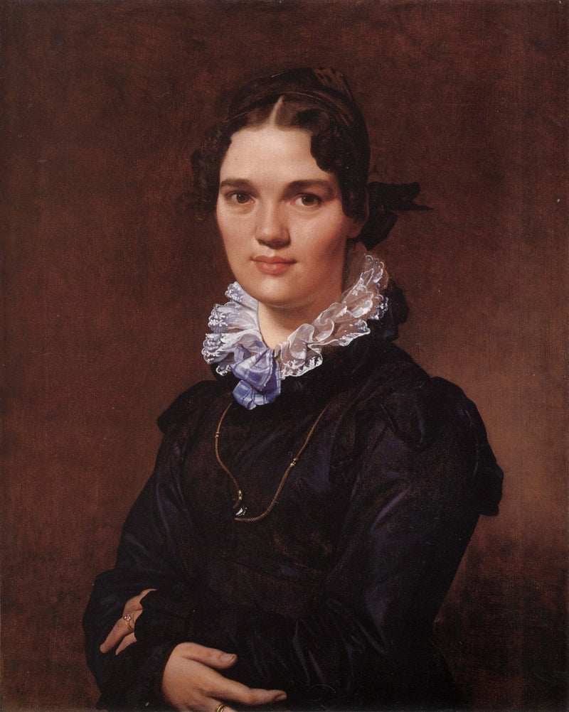 Mademoiselle Jeanne Gonin by Jean Auguste Dominique Ingres — Oil Painting Reproduction