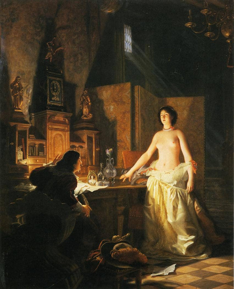 Mademoiselle De Maupinmademoiselle De Maupin by Jean Lecomte du Nouÿ — Oil Painting Reproduction