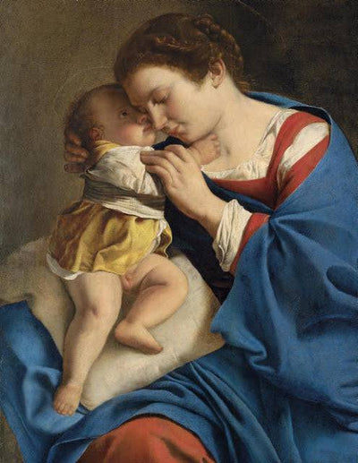 Madonna and Child in master bedroom