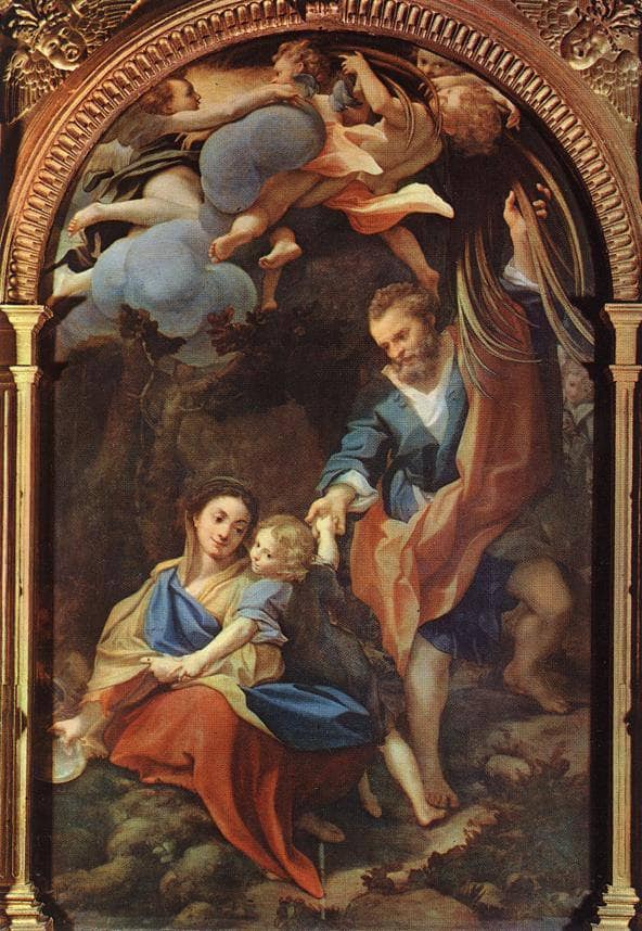 Madonna della Scodella by Correggio — Oil Painting Reproduction