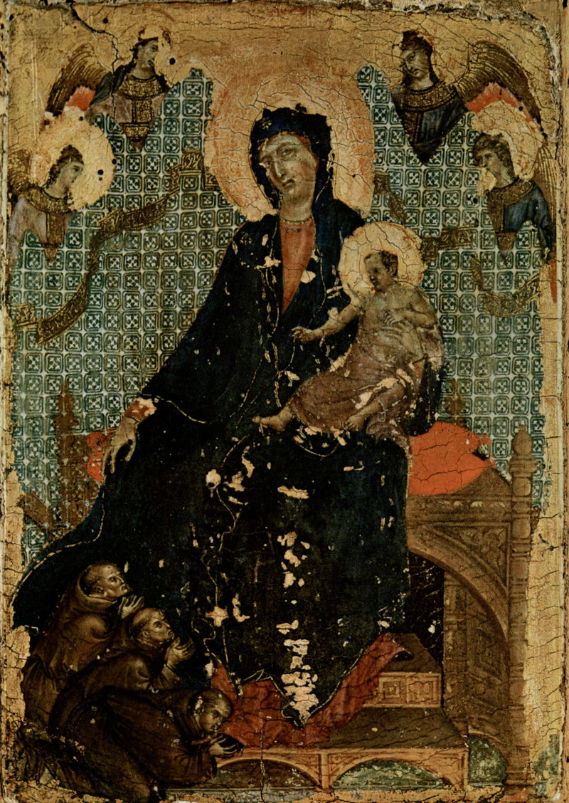 Madonna of the Franciscans by Duccio — Oil Painting Reproduction