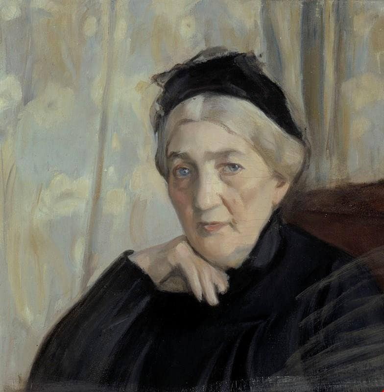 Mother of the Artist by Magnus Enckell — Oil Painting Reproduction