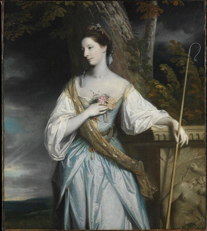 Anne Dashwood by Joshua Reynolds — Oil Painting Reproduction