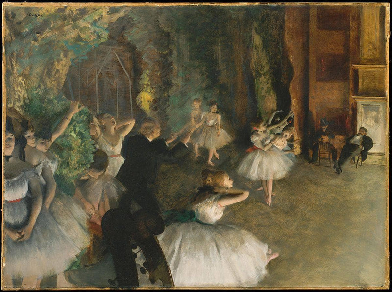 Main Image by Edgar Degas — Oil Painting Reproduction