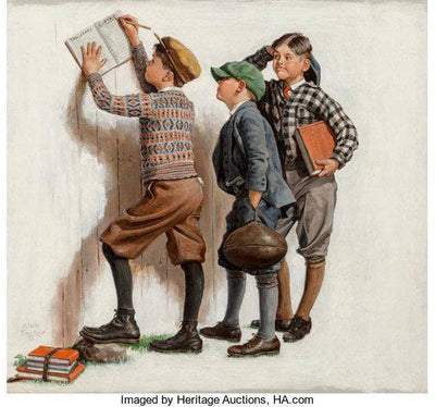 Making a Name For Himself in bedroom