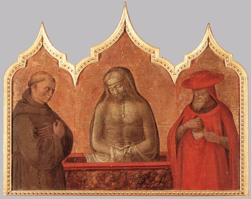 Man of Sorrows by Filippo Lippi — Oil Painting Reproduction