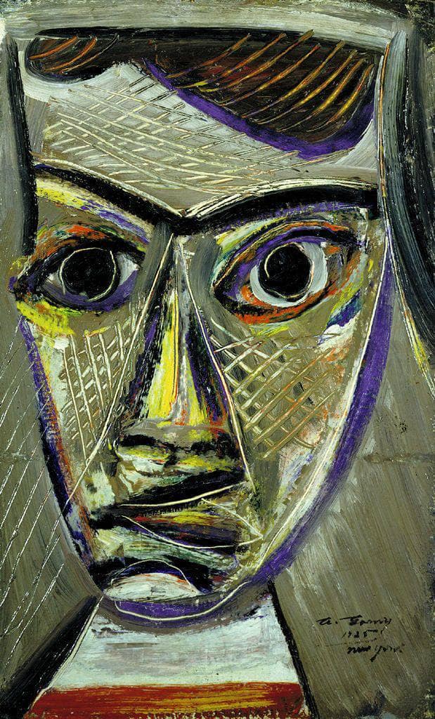 Man's Head by Arshile Gorky — Oil Painting Reproduction