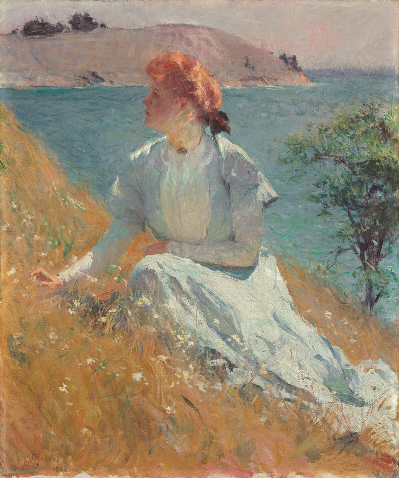 Margaret ("gretchen") Strong by Frank W. Benson — Oil Painting Reproduction