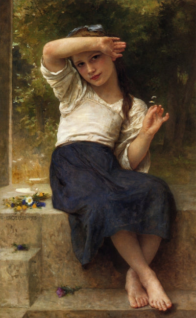Marguerite in study