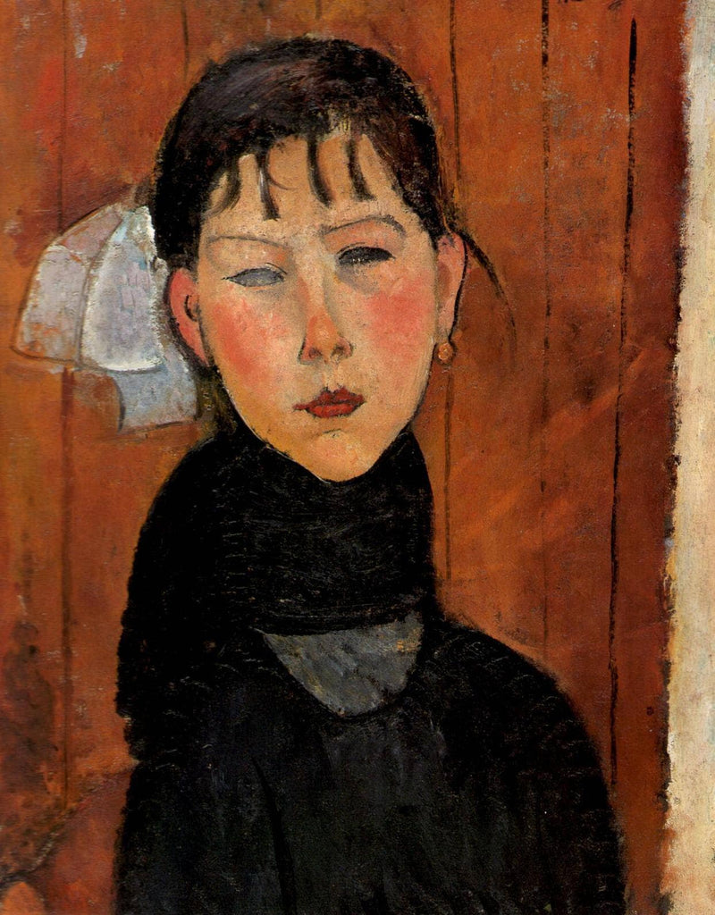 Marie, daughter of the people by Amedeo Modigliani — Oil Painting Reproduction