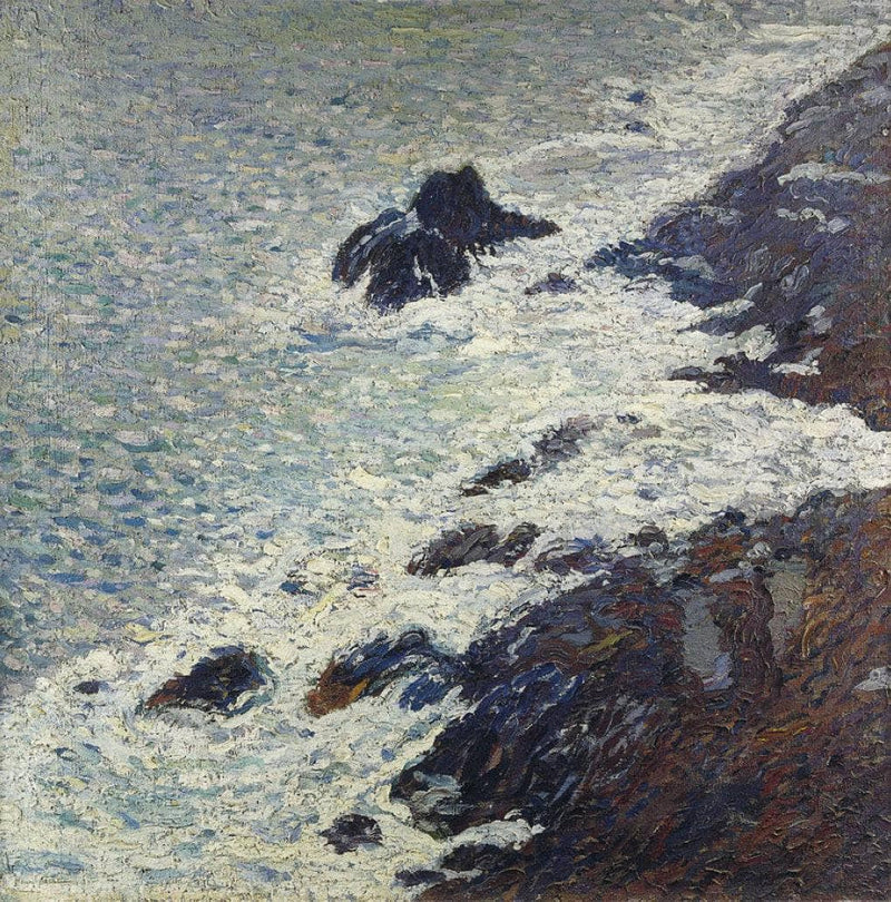 Marine Breton by Henri Martin — Oil Painting Reproduction