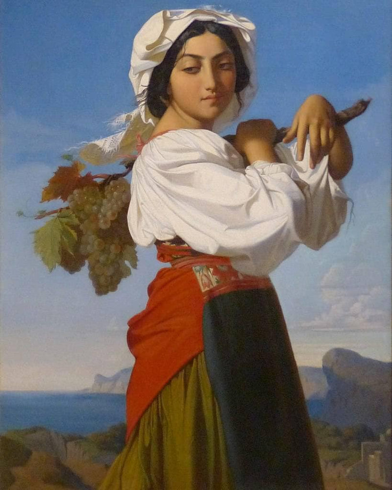 Mariuccia by Henri Lehmann — Oil Painting Reproduction